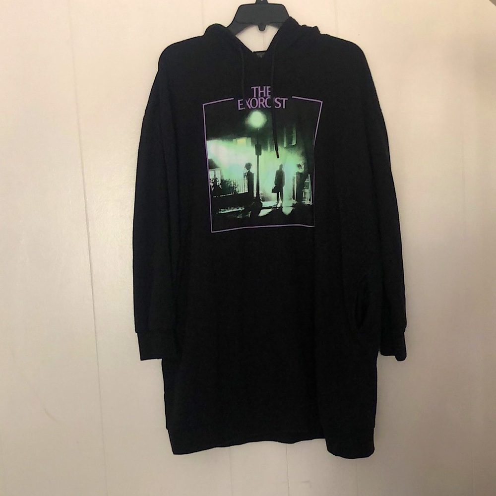 Hot topic The Exorcist Horror Hoodie Dress